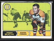 Johnny Bucyk 1968-69 Topps #5 Boston Bruins