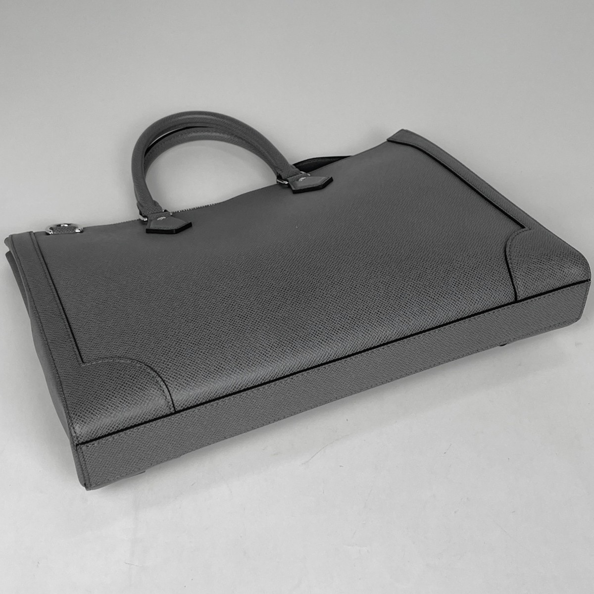 ルイヴィトン size8 Louis Vuitton Slim Briefcase 2WAY Shoulder Bag Briefcase Taiga