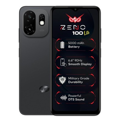 Itel Zeno 100 Lite | 64GB | 2GB RAM | Pure Black