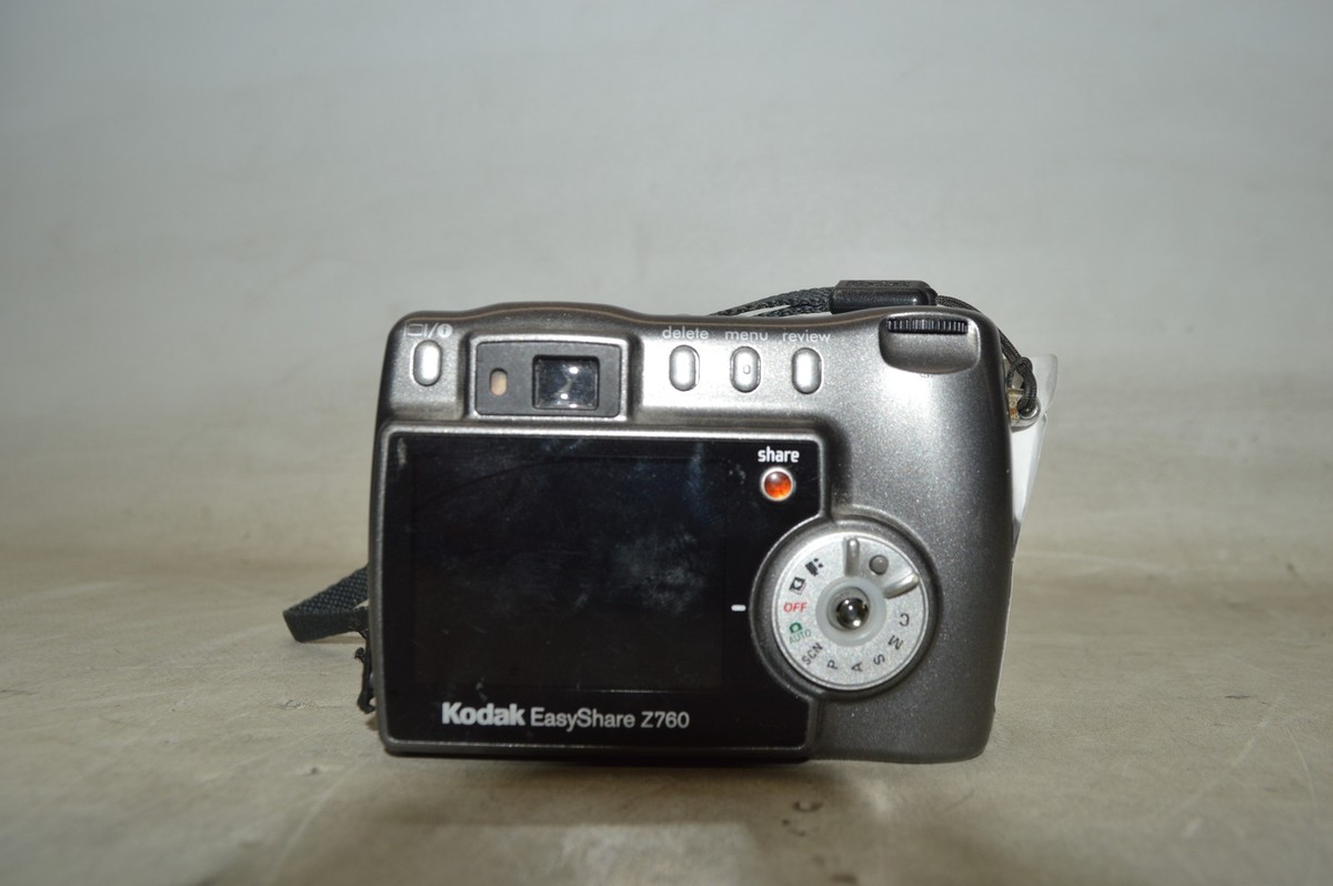 Kodak EasyShare Z760 6.1MP Digital Camera - Silver for sale online