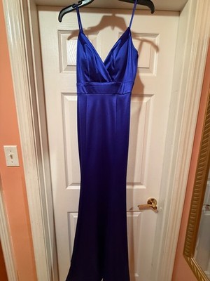 ebay designer dresses size 8 formal for women 7/8 royal blue Midi dress SIZE:17.5x32/33 parentId:291929 High Five for High