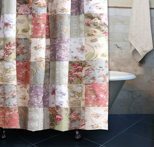 Greenland Home Blooming Prairie Shower Curtain, Multi Multi Color - Picture 3 of 6
