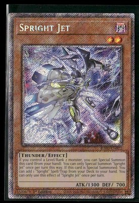 Rarity Collection V #RA05-EN022 Spright Jet Platinum Secret Rare