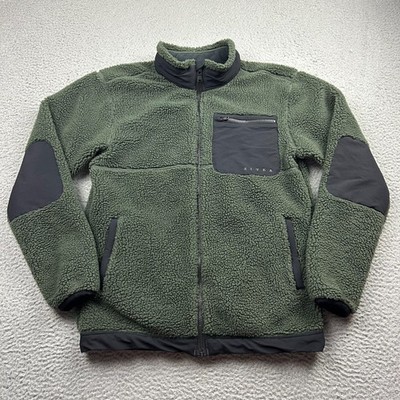 SITKA Gear Bluff Berber Jacket Mens Small Green Gore-Tex Infinium Wind Stopper