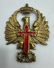 Spanish Fascist Franco Cap Helmet Insignia Civil War Military Tanker Post WW2