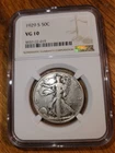 1929S  Walking Liberty Half Dollar   NGC VG 10