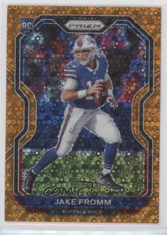 2020 Panini Prizm Rookie Orange Disco Prizm Jake Fromm #310 Rookie RC 0i1l