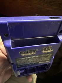 Grape Purple Nintendo Handheld CGB-001 Game Boy Color Gameboy No Back