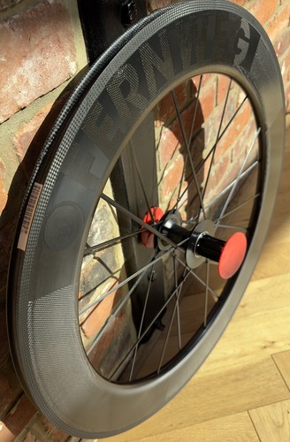 Lightweight Carbon sports Fernweg 80 Carbon Tubular Rear Wheel. New - Picture 4 of 9