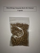 Sinkiang Wild Desertliving Cistanche tubulosa Herbs Extract 400Mg  100 Capsules