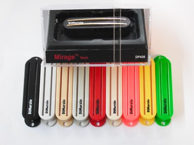 DiMarzio Jake Bowen Mirage Single Coil Neck Pick-up W/Gold Rails DP 435