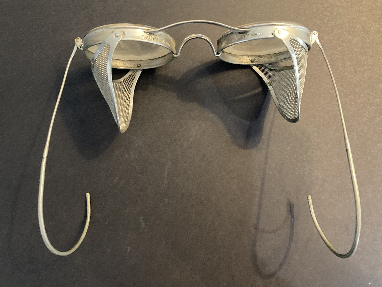 Antique / Vintage Kings Saniglas First Safety Glasses… Gem