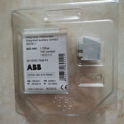 Brand New ABB S2C-H01 2CDS200970R0001 Auxiliary Contact Free shipping#LJ