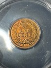 1864 CN Indian Head Cent Penny ANACS AU58 — photo 4