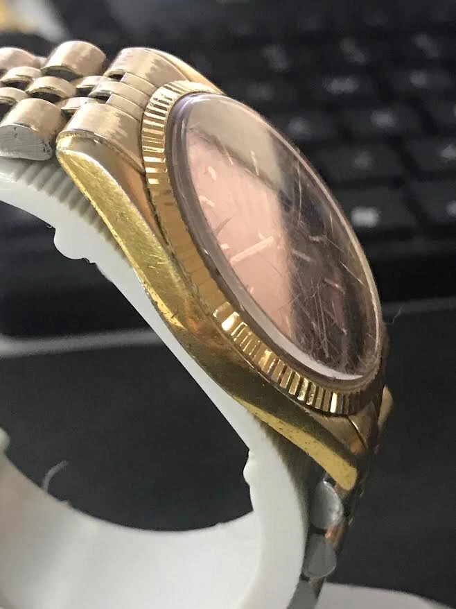 Pulsar By Seiko 36mm Presidential Golden Day-Date Men's Quartz Watch RUN (#1758) - Image 4 of 4