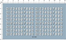 Detail Up US Marine Corps MARCOR Navy Ship Hull Numbers Model Kit Marine Decal