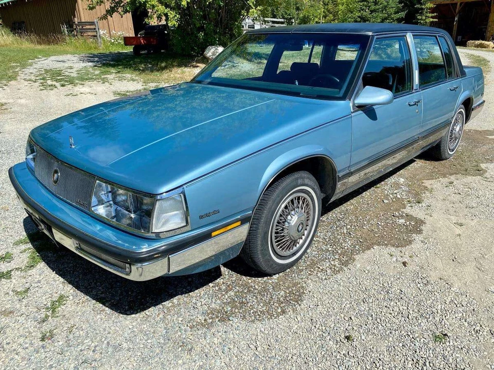 Electra, Park Ave, Oldsmobile "88", "98": 1985-1991, puerta delantera izquierda vidrio Foto 3 de 4