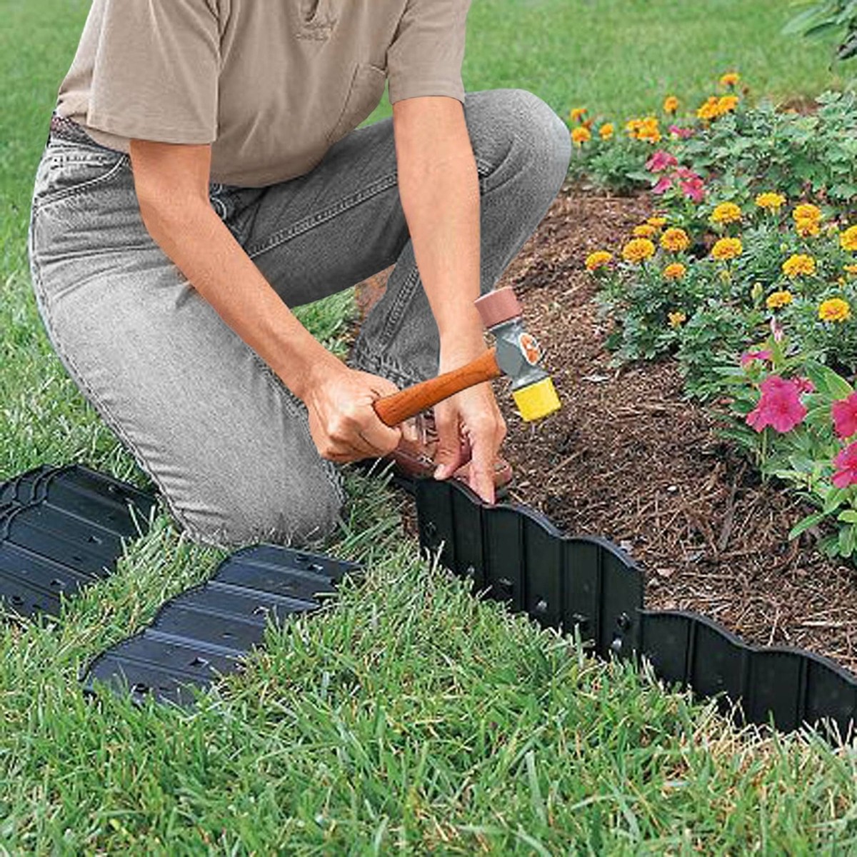 Dalen Products E3-16B Gardeneer Edge Pound-In Garden and Landscape