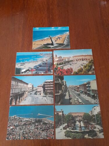 Lotto stock 7 cartoline Civitanova Marche - anni 60 70  - Foto 1 di 5