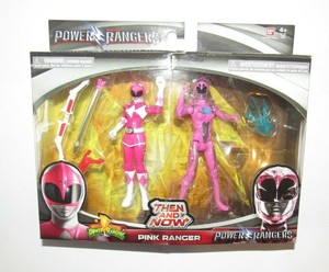 power rangers then and now figures