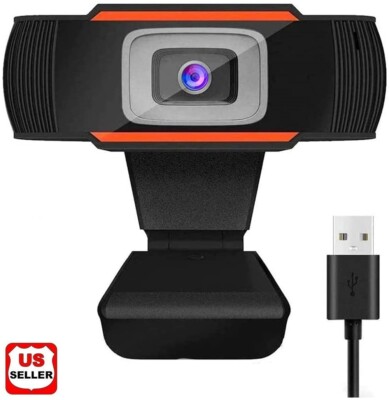 1080P HD Webcam With Microphone Auto Focusing Web Camera For PC Laptop Desktop 