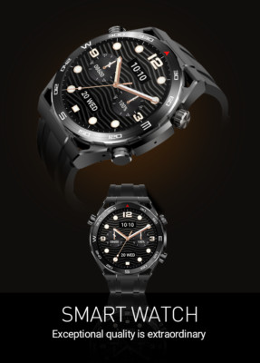 SPORTS SMART WATCH QT37 VOICE ASSISTANT FULL AI HD SCREEN 1.53'' APP CONTROL