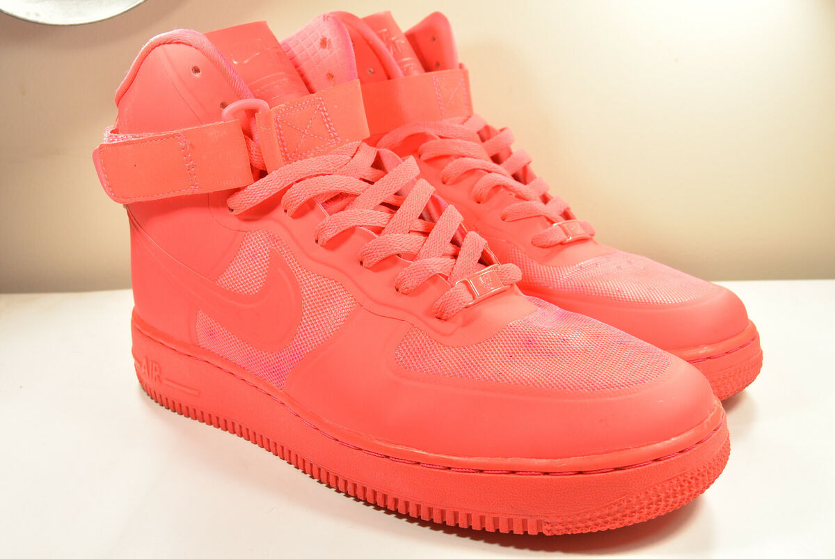 Donker worden Beugel Goodwill NIKE 2011 AIR FORCE 1 HYPERFUSE SOLAR RED 8.5 VINTAGE | eBay