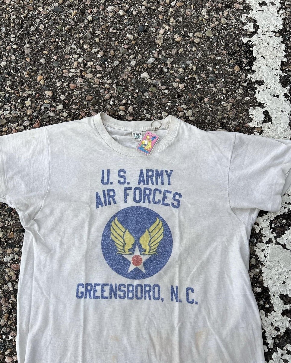 vintage 50s 60s us army air force greensboro nc mayo spruce large 