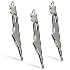 3PCS Fishing Knot Tying Tool - Quick Knot Tying Tool for Hooks Lures and Line...