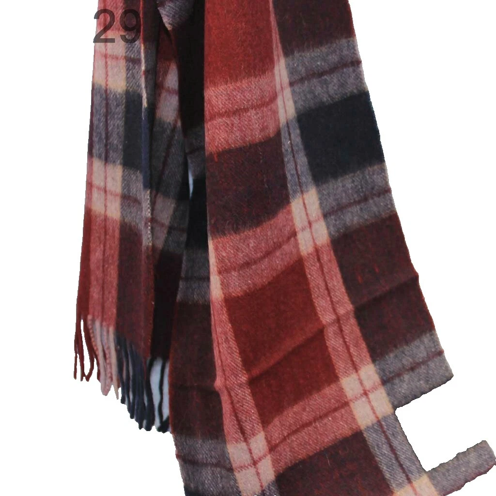 Multicolor Geometric Scarves for Men