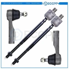 NEW 4Pcs For 1989-1993 1994 Nissan 240SX Suspension Outer Inner Tie Rod End Kit