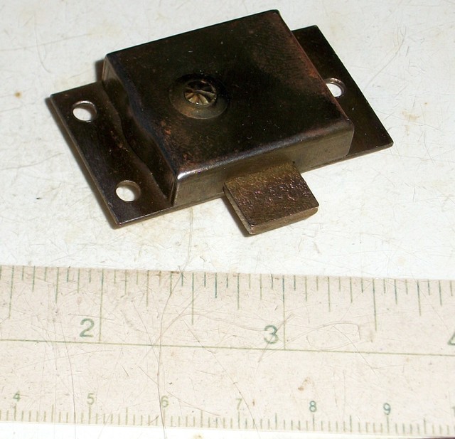 Antique Clock Case Door Latch Parts eBay