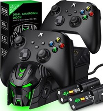 Image of 2*5520 mWh Rechargeable Battery+Charging Station for Xbox One/Xbox Series X|S