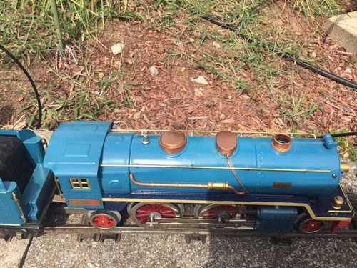 Lionel 390E and tender in Blue comet colors - Picture 6 of 8