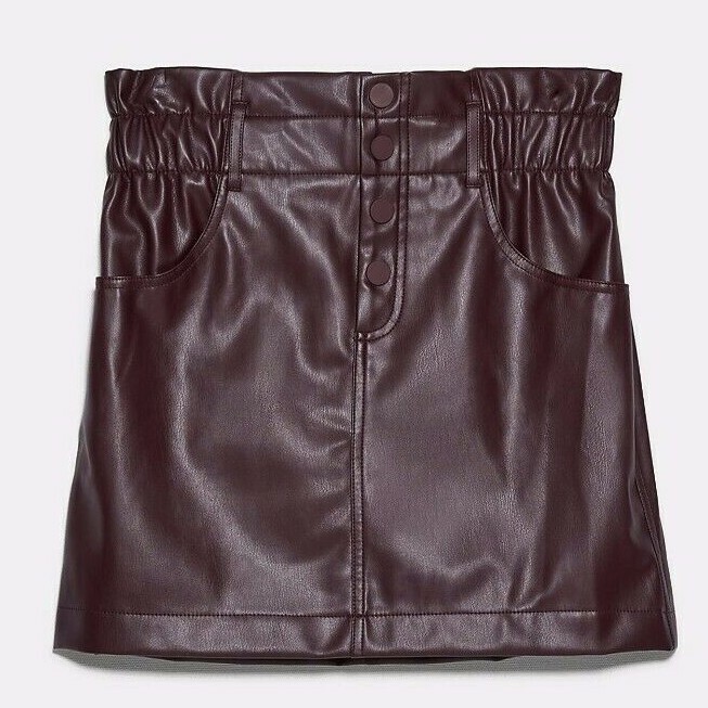 ☆ドイツ発*ZARA*新作*ボリュミナススカート/BURGUNDY☆ ☆ドイツ発*ZARA*新作*ボリュミナススカート/BURGUNDY☆ (ZARA