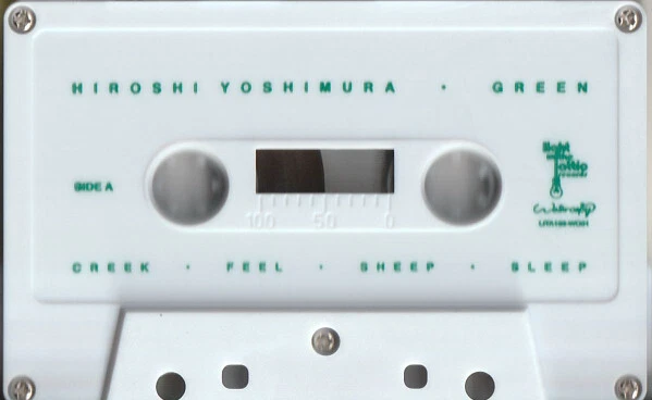Hiroshi Yoshimura ‎- Green - LIMITED CASSETTE TAPE - SEALED NEW Japanese Ambient - Image 2 of 2