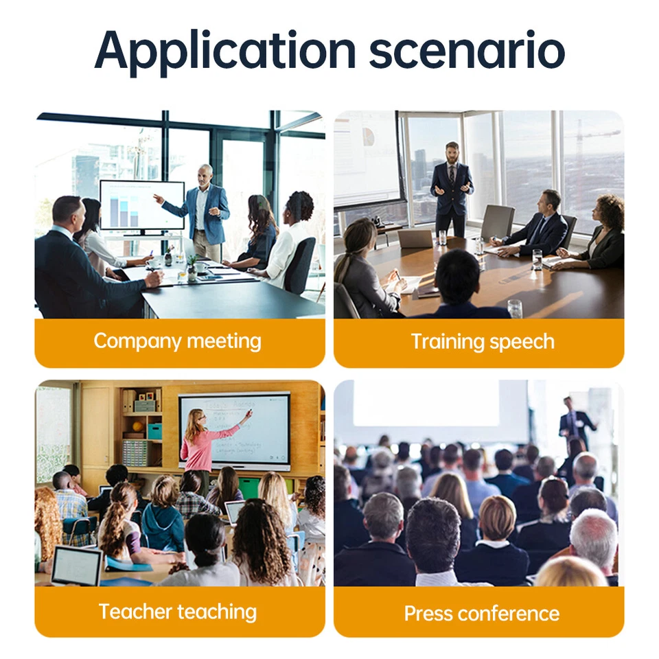 Laser Presentation Pointer 2.4G Wireless Demonstration Remote for PPT I8P8 - Image 4 of 4