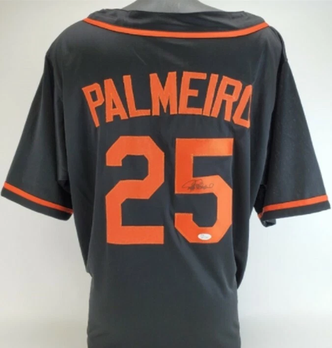 RAFAEL PALMEIRO Signed Baltimore Orioles Custom Jersey (JSA Witness COA)