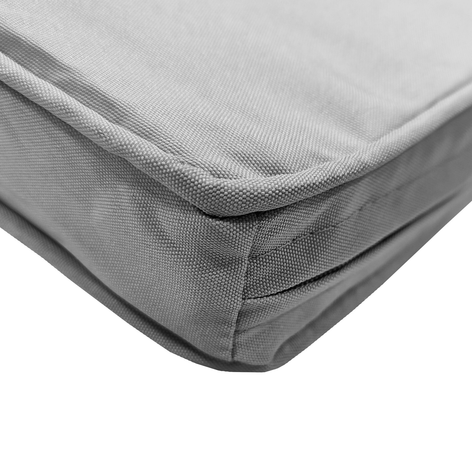 Waterproof Bench Pad Rattan Cushion with Memory Foam Fill Outdoor and