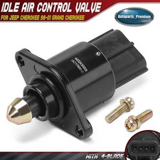 Válvula de control de aire de ralentí para Jeep Cherokee 98-01 Grand Cherokee Wrangler 4 palas