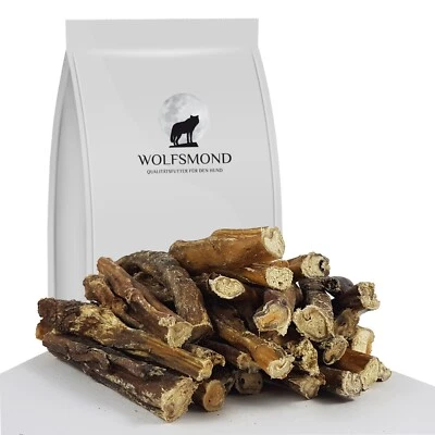 Ochsenziemer getrocknet 500g 15cm / 18-20 Stück Ziemer Kausnack Ochsenschwanz