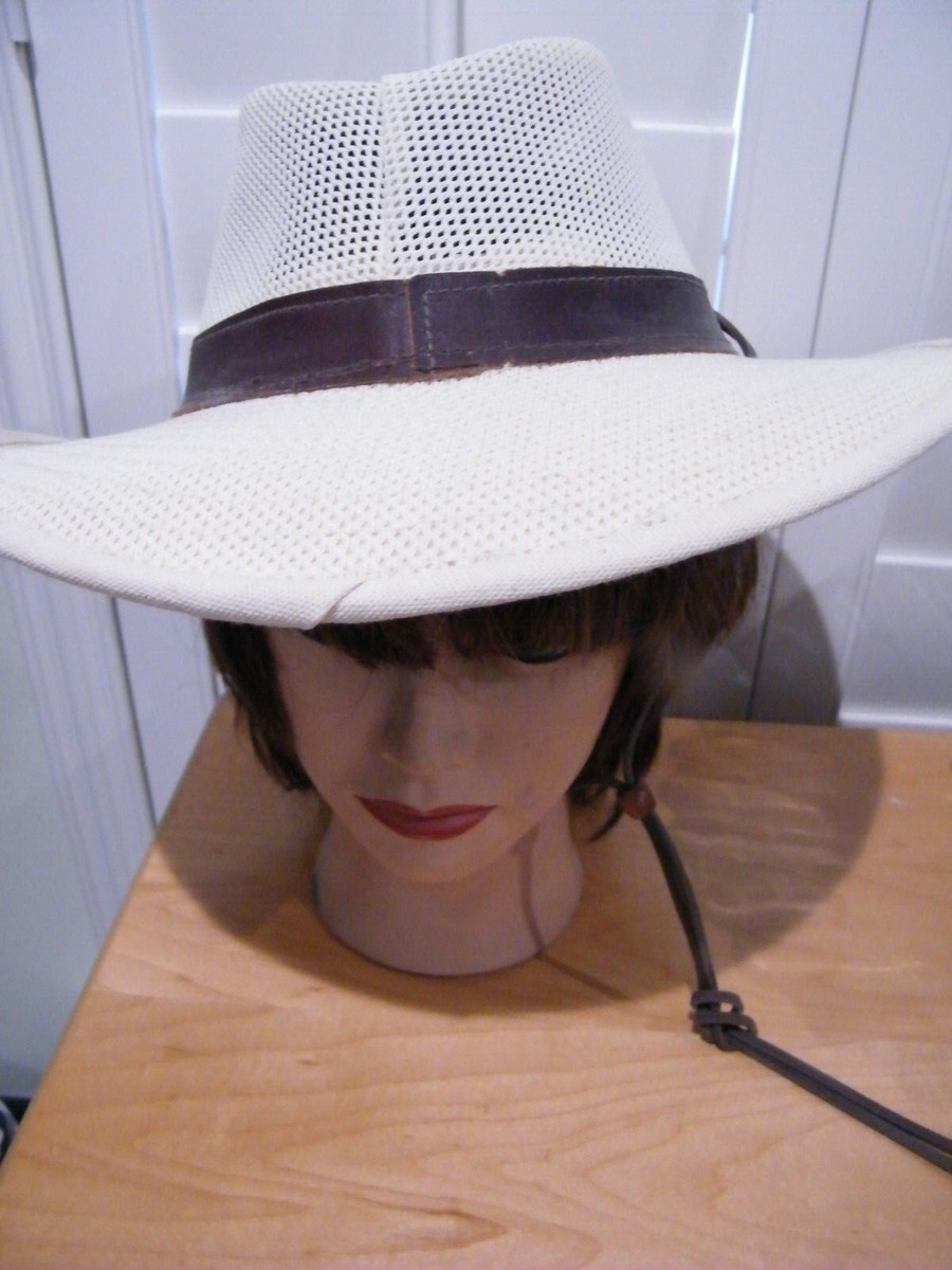 Godfrey’s Handmade Australian Hats Fedora Leather Band/Chin Tiedown Breeze Mesh Godfreys | Accessories | Godfreys Handmade Australian Hats  main image 2