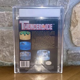 Brand New NES Thundercade 1989 H-Seam Factory Sealed VGA 80 Silver Graded Game