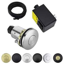 Bestill sink stainless steel Garbage Disposal air switch kit polished chrome