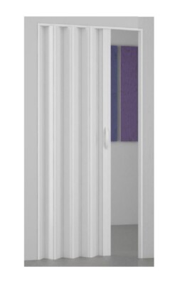 Falttür nach MASS Schiebetür aus PVC Türgriff, Höhe 175 - 224 cm, Doppelwandig 