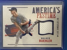 2022 Chronicles #APS-WB Walker Buehler America's Pastime Swatches