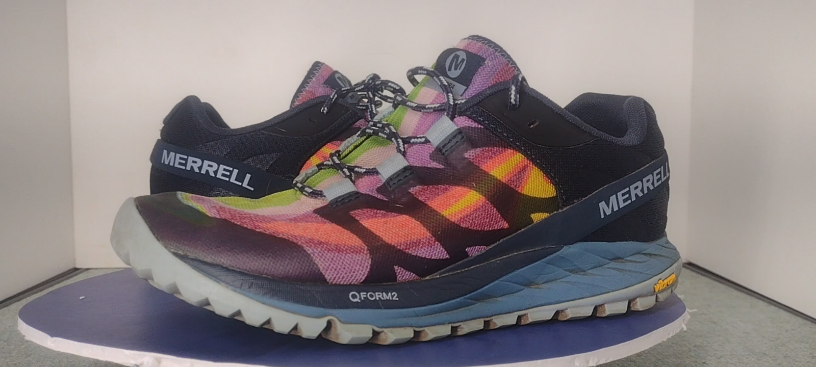 Scarpe Merrell Antora Rainbow Trail Running Escursionismo Vibram J99690 da donna taglia 7 5