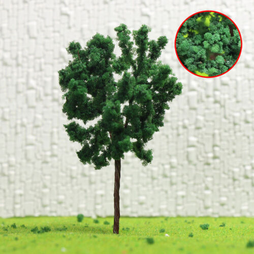 D7040 80pcs N HO Scale 7cm Model Trees Iron Wire Railroad Diorama Mini Scenery - Picture 4 of 5
