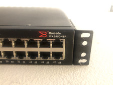 Brocade Communications Systems ICX 6450-48P 48 Port ICX6450 10G POE Switch