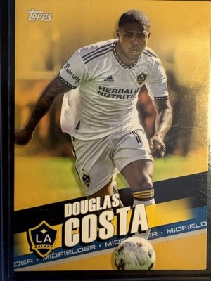Douglas Costa/50 2022 Topps MLS Gold #78 LA Galaxy